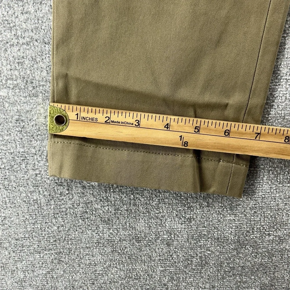 Banana Republic Rapid Movement Chino Aiden Slim Fit Pants Men Sz 30x32 Brown NEW